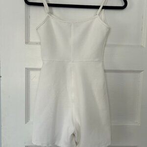 White Fox Shorts/Romper